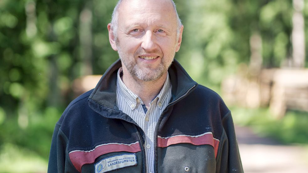 Jens-Birger Bosse weiß: Mischwälder sind klimaresilienter als Monokulturen. Foto: Marcus Dewanger