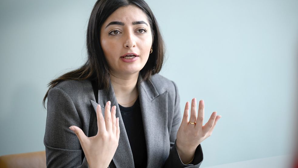 Äußert sich besorgt über den Ton in der Migrationsdebatte: SPD-Politikern Reem Alabali-Radovan. Foto: Bernd von Jutrczenka / dpa