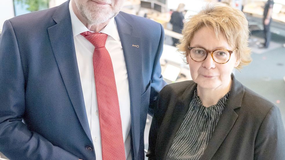 Der Oldenburger Polizeipräsident Johann Kühme hat im niedersächsischen Innenministerium von Daniela Behrens (SPD) die vorzeitige Versetzung in den Ruhestand beantragt. Foto: Sina Schuldt/dpa