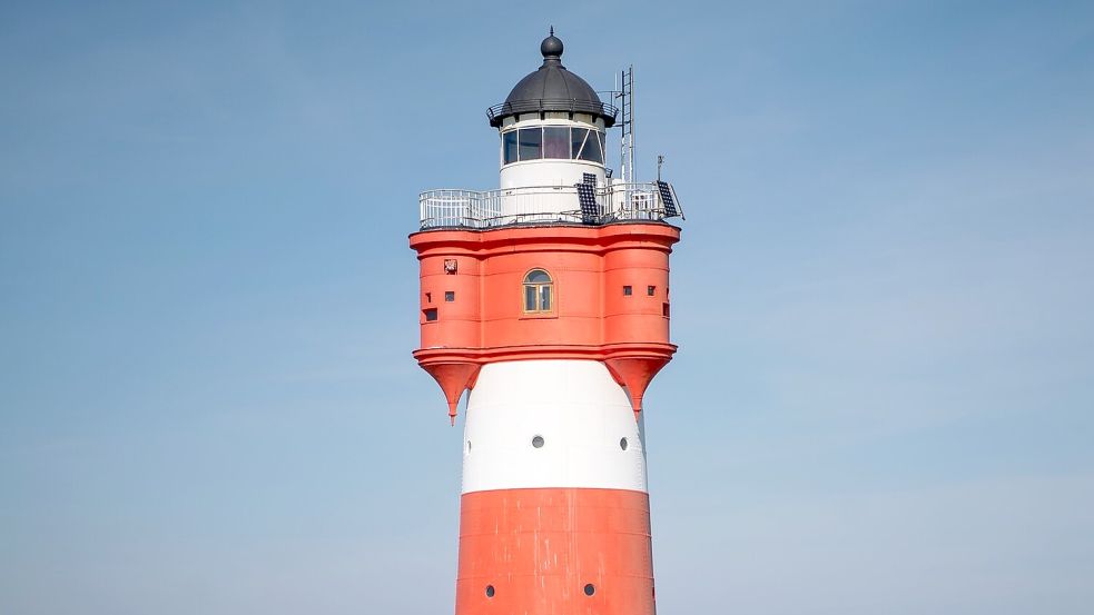 Wo wird der Leuchtturm „Roter Sand“ in Zukunft stehen? Foto: Schuldt/dpa