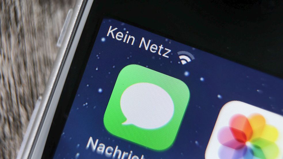 „Kein Netz“: Im Landkreis Aurich gibt es etliche Funklöcher. Foto: Hildenbrand/dpa