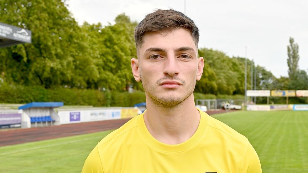 Baran-Ömer Saracoglu schoss Germania Leer zum Heimsieg. Foto: Lohmann