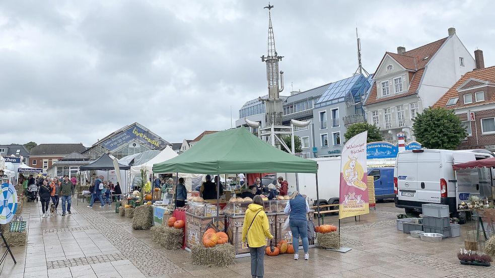 Am Donnerstag wurde das Erntefest auf dem Auricher Marktplatz gefeiert.