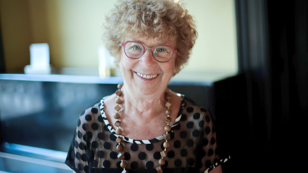 Sylvie Schenk, Autorin, bei einem Fototermin am Longlist-Abend des Deutschen Buchpreises 2023. Sie gehört mit ihrem Buch „Maman“ zu den Nominierten auf der Shortlist für den Deutschen Buchpreis. Foto: dpa