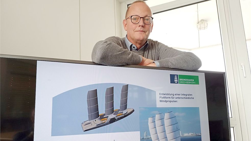 BIS-Chef Nils Schnorrenberger will in Bremerhaven ein weiteres Segelschiff unterbringen. Aber eines, das seinesgleichen sucht. Foto: Mündelein