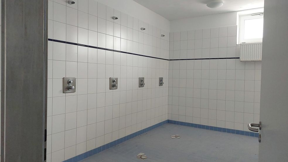 Hier können Badegäste im kommenden Jahr duschen gehen. Foto: Hanssen