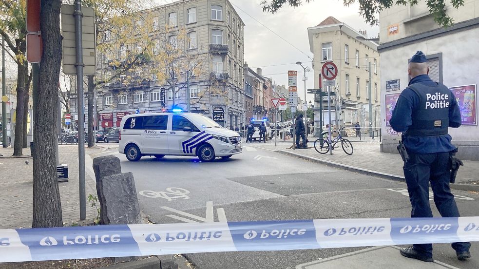 Nach tödlichen Schüssen in Brüssel hat die Polizei den mutmaßlichen Täter erschossen. Foto: dpa/Belga/Lou Lampaert