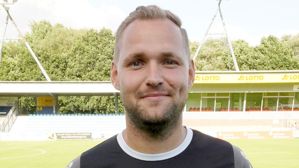 Esens-Keeper Jannes Havemann spielte am Mittwoch zu Null, wurde aber auch nicht nennenswert geprüft.. Foto: Steenhoff