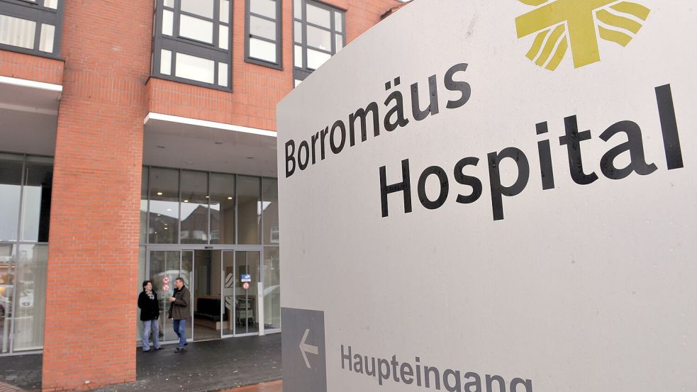 Das Borromäus-Hospital in Leer steht an der Kirchstraße. Foto: Archiv