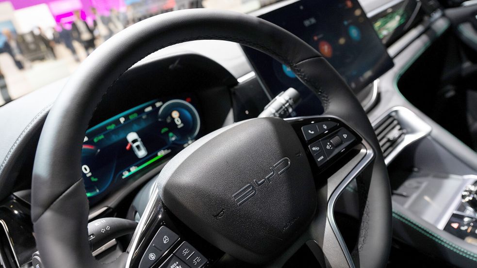 Der chinesische Autohersteller BYD macht auch Tesla Konkurrenz. Foto: dpa/ Sven Hoppe