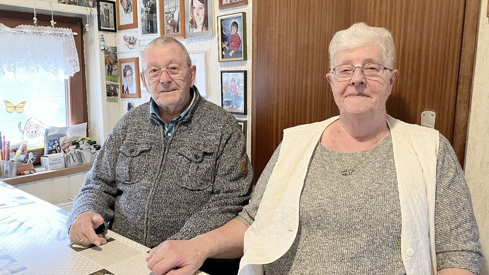 Haben sich schon als Kinder gekannt: Heinrich und Frauke Wibben. Foto: Schuurman