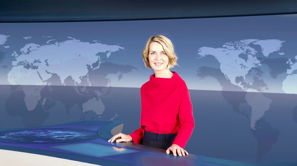 Jessy Wellmer ist ab sofort neue „Tagesthemen“-Sprecherin bei der ARD. Foto: Henrik Lüders/NDR/dpa