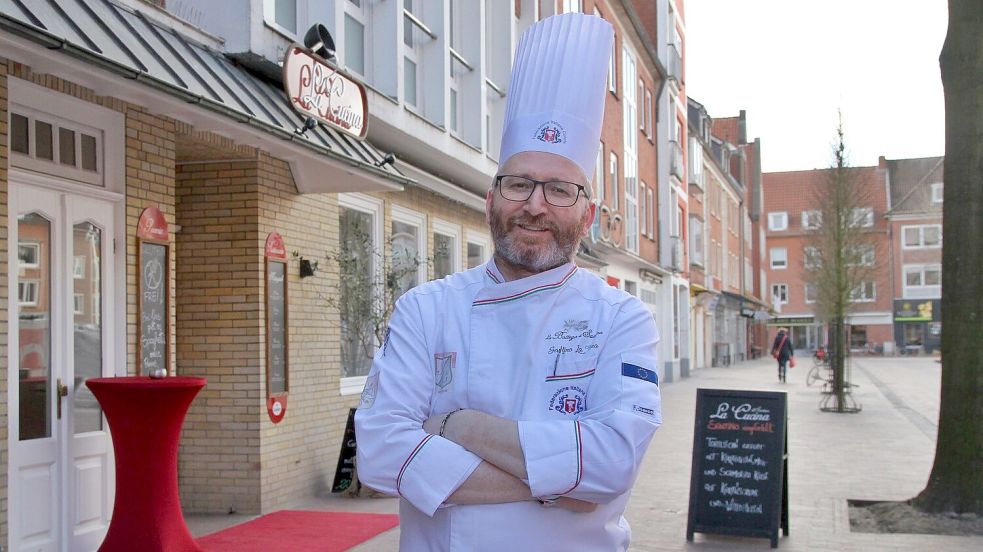 Der italienische Gastronom Santino la Tona will sich neben seiner „Bottega“ auf sein Restaurant „La Cucina di Santino“ konzentrieren. Foto: Päschel/Archiv