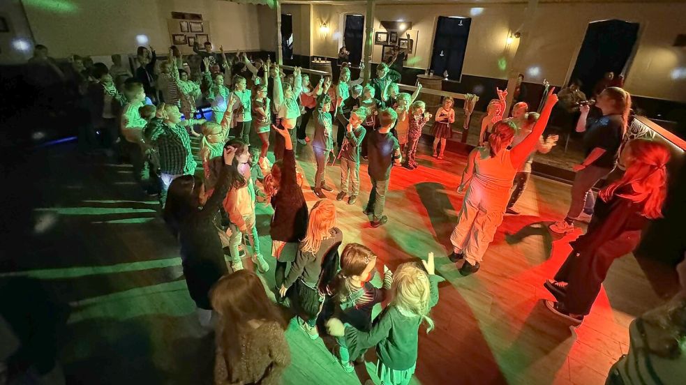 Im Musikcafé Marienheil fand am Sonntag eine Kinderdisco statt.