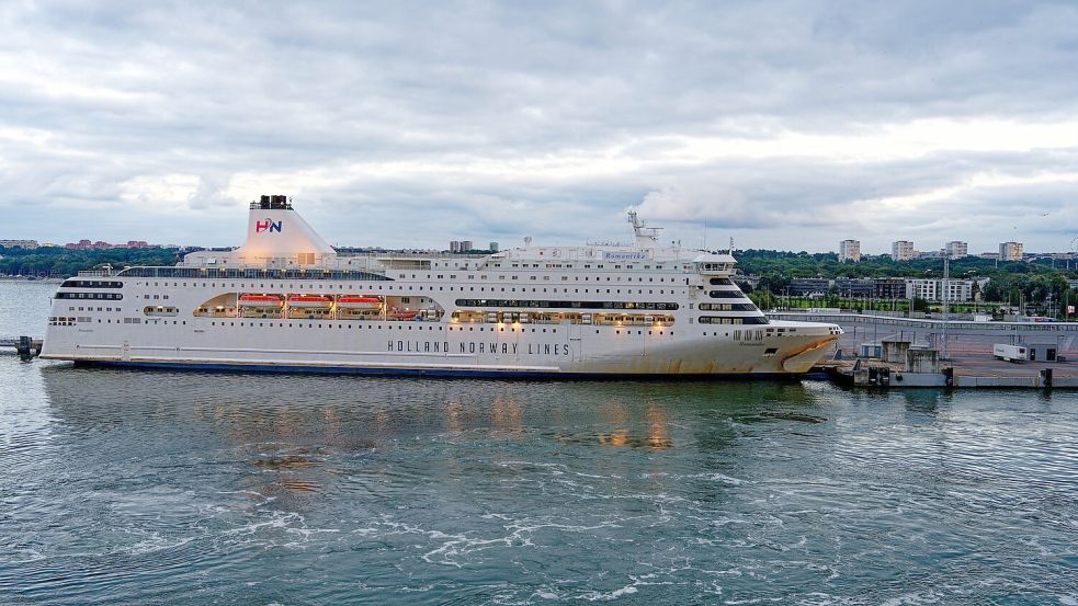 Die „MS Romantika“ hat Emden verlassen. Das Foto entstand an ihrem Liegeplatz im Hafen von Tallinn. Foto: Mauersberger