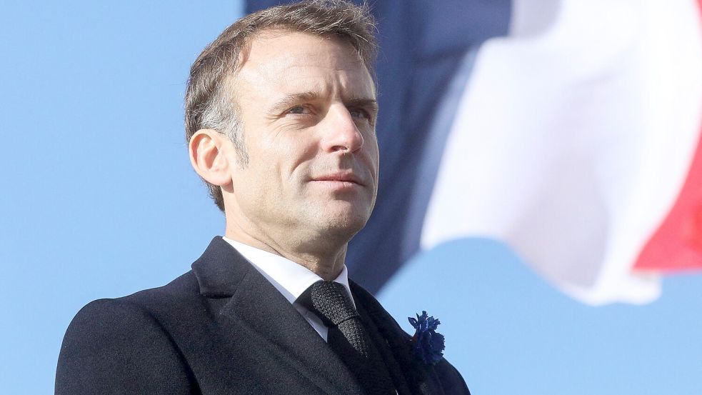Der französische Staatspräsident Emmanuel Macron blieb dem Marsch gegen Antisemitismus fern. Foto: imago images/Lemouton Stephane