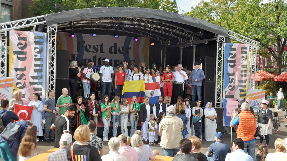 Das Fest der Kulturen der Welt ist in Leer eine zugkräftige Veranstaltung mit vielen Mitwirkenden. Foto: privat