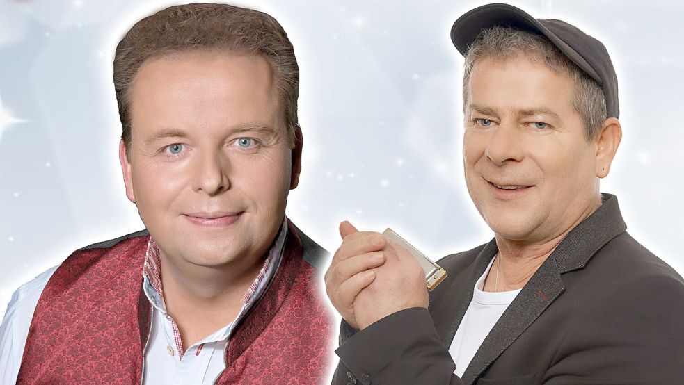Sanny (links) und Michael Hirte sind schon häufig gemeinsam aufgetreten. Am 8. Dezember geben sie ein Konzert in Bunde. Foto: Sannymusik Entertainment