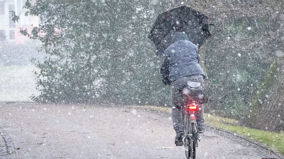 Diese Woche könnten in Niedersachsen die ersten Schneeflocken fallen. Foto: dpa
