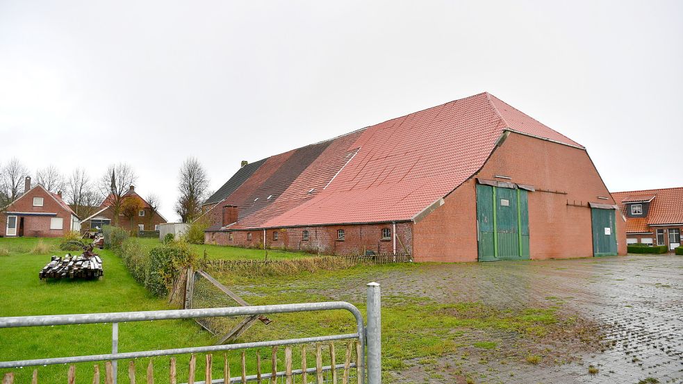 In diesem Gulfhof in Rysum soll ein ganz besonderes Projekt entstehen. Foto: Wagenaar