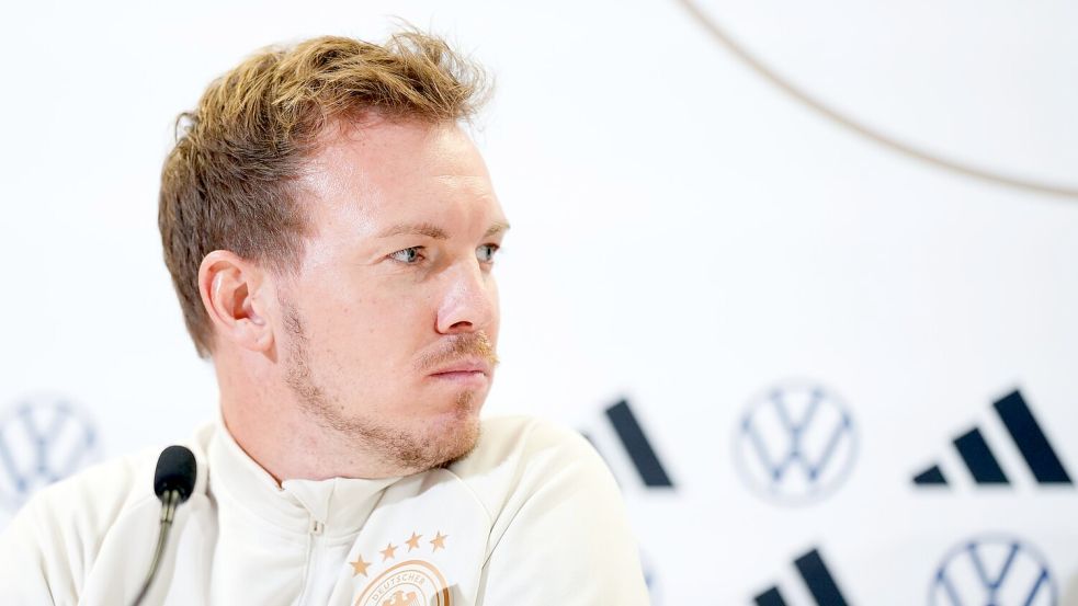 Schaut mit Spannung auf Deutschlands mögliche Gruppengegner: Bundestrainer Julian Nagelsmann. Foto: Eva Manhart/APA/dpa
