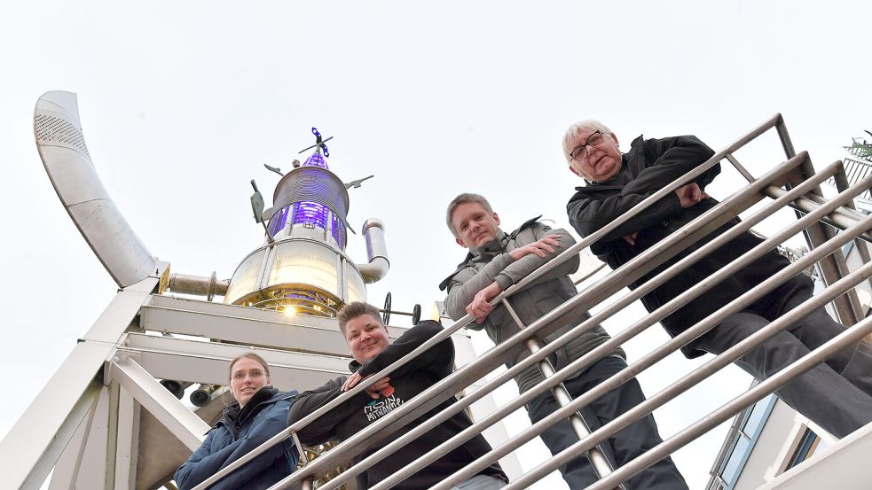 Sie krempeln für andere die Ärmel hoch: (von links) Friederike Lohmann-Ornik, Melly Doden, Timo Mehlmann und Günther Berneis. Foto: Ortgies