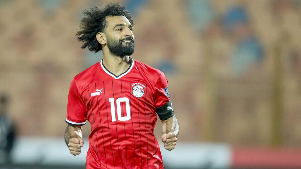 Mo Salah hat mit Ägypten in der Quali zwei Siege auf dem Konto. Foto: Imago