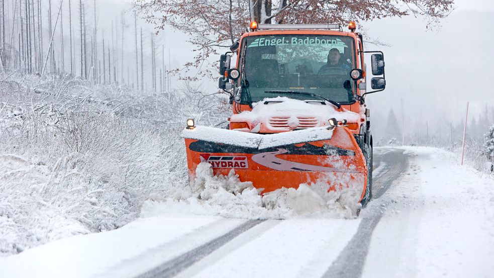 Seit Freitag herrscht Winterwetter im Harz. Die Aussichten im Überblick. Foto: dpa/Matthias Bein