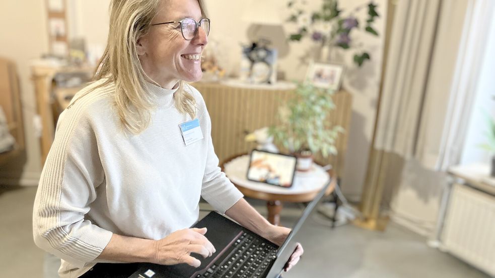 Carmen Keßler prüft für den Medizinischen Dienst die Pflegeeinrichtungen in Hamburg und Schleswig-Holstein Foto: Tim Prahle