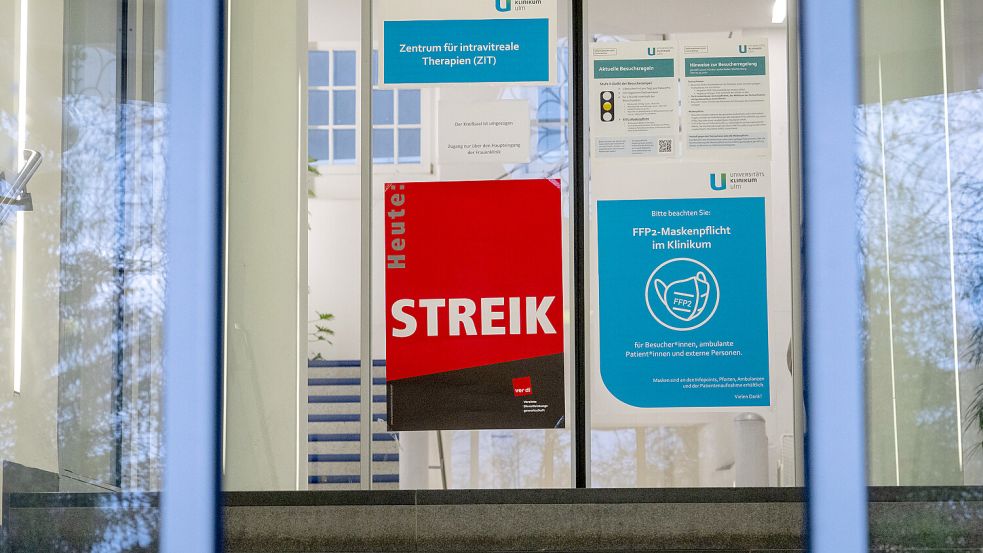 Am Donnerstag streiken einige Kliniken in Deutschland. Foto: dpa/Stefan Puchner