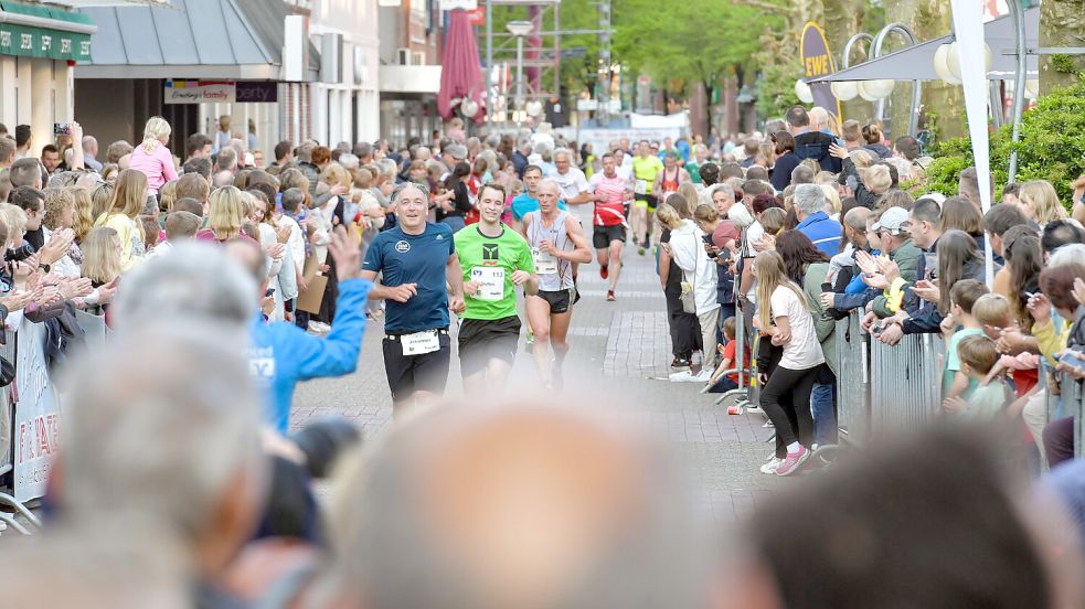 Auch in diesem Jahr findet der Zieleinlauf wieder in Leer statt. Foto: Ortgies