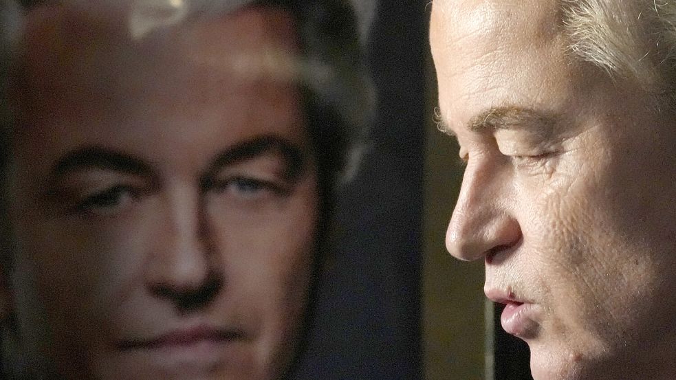 Bei den Parlamentswahlen in den Niederlanden gewann der Rechtspopulist Geert Wilders mit seiner Partei für die Freiheit (PVV). Foto: dpa/AP/Peter Dejong