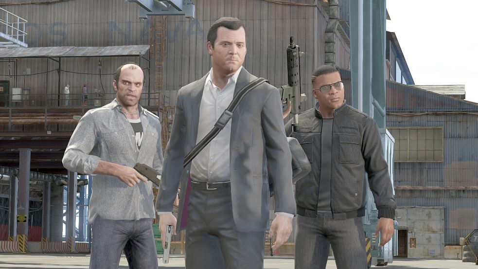 Gaming-Fans müssen sich noch ein Weilchen mit „Grand Theft Auto V“ begnügen. Foto: Rockstar Games