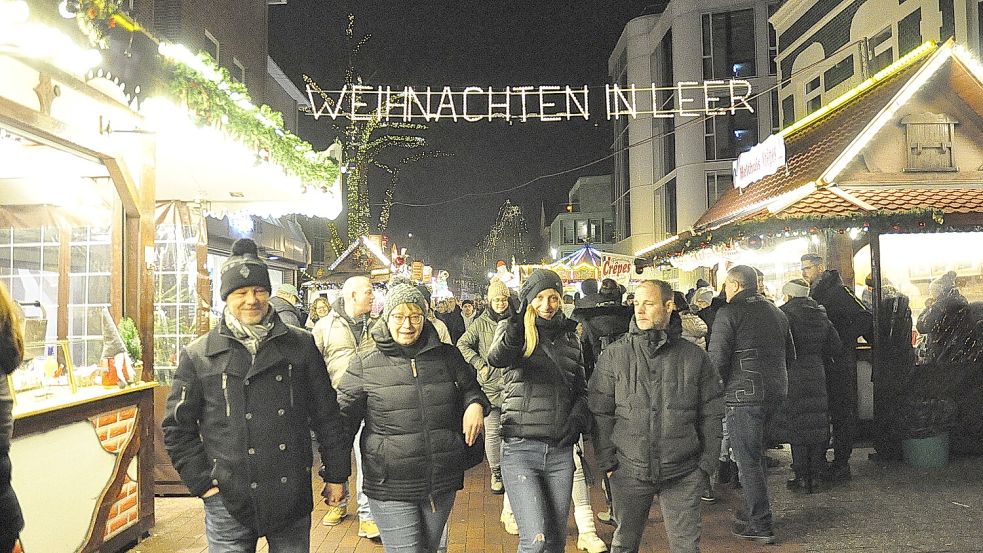 Die Weihnachtszeit im Landkreis Leer hat begonnen. Foto: Wolters