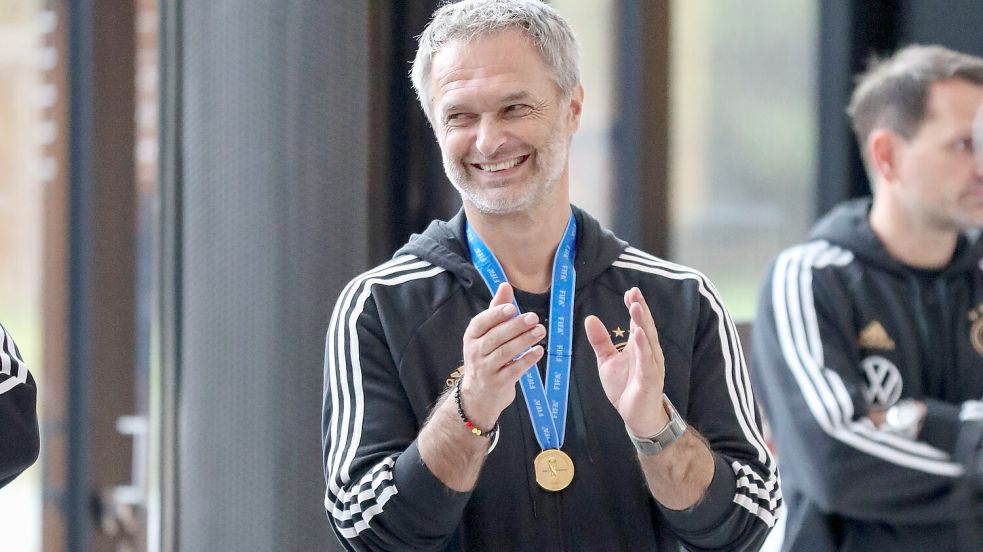 Der Kopf des Weltmeistertitels: U-17-Nationaltrainer Christian Wück. Foto: imago/Eibner