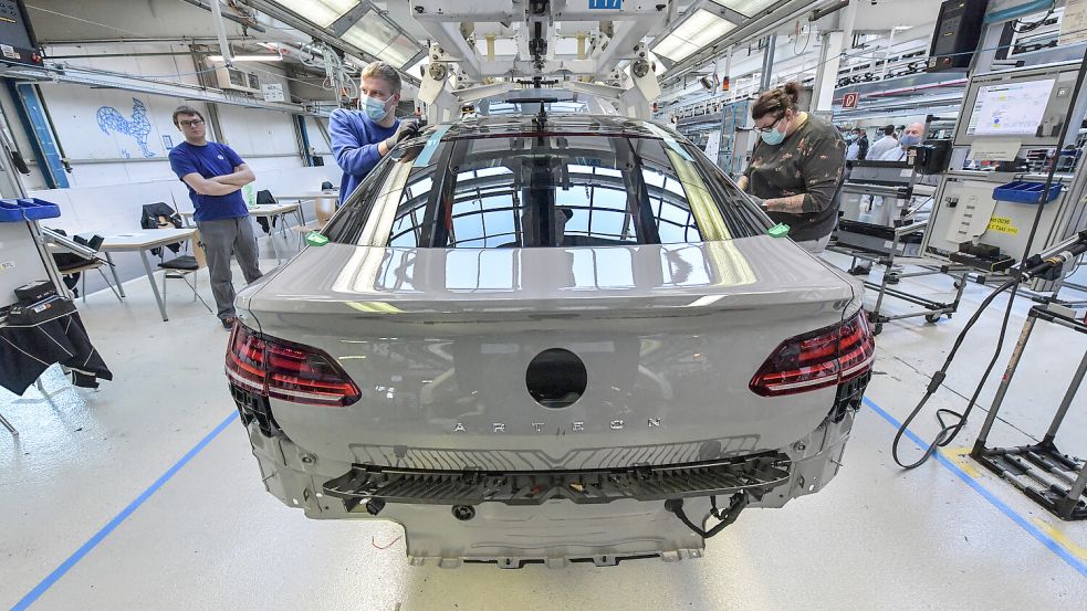 Der Arteon verschafft Volkswagen in Emden wieder eine bessere Auslastung. Foto: Ortgies/Archiv