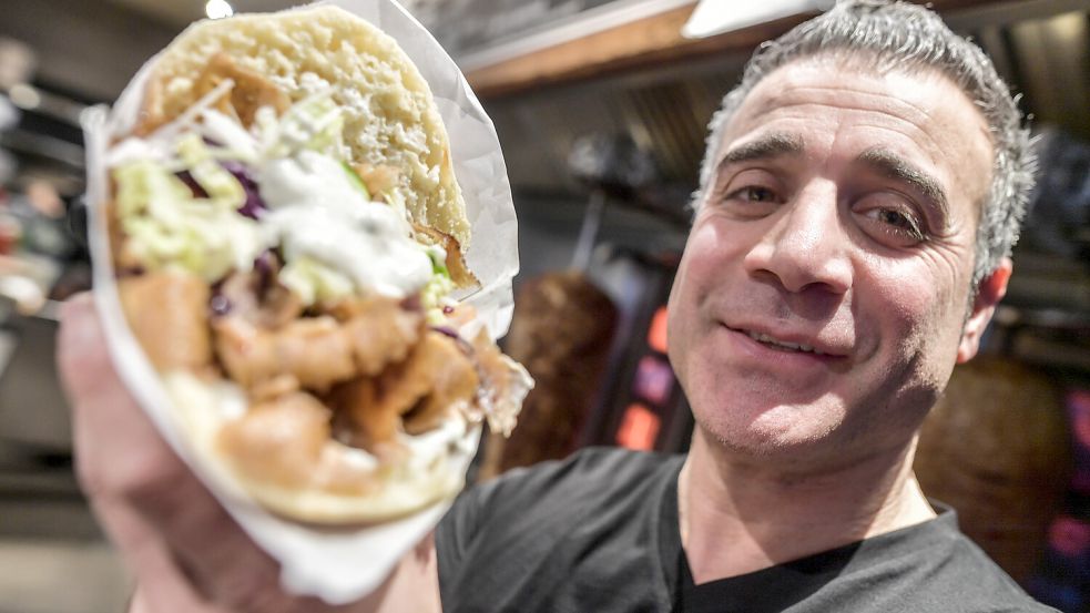 Sari Sansar ist seit 2013 Inhaber des Döner-Imbisses „Ali Baba“. Jetzt verkauft er. Foto: Ortgies