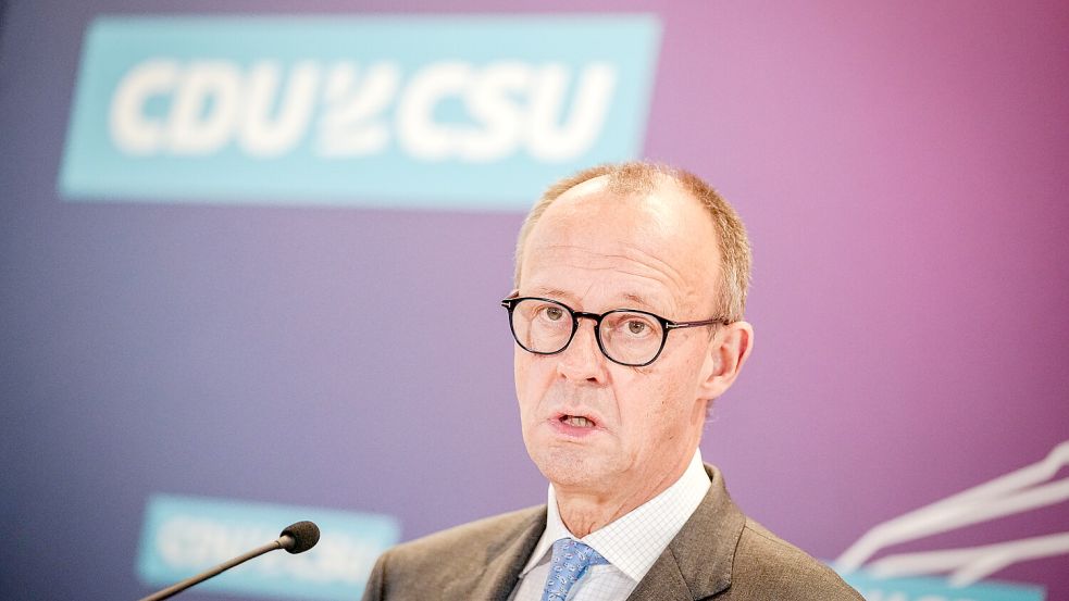 CDU-Bundesvorsitzender Friedrich Merz. Foto: dpa