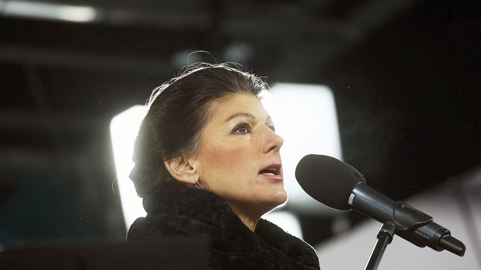 Fühlt sich in der Gruppe doch wohler: Sahra Wagenknecht ist derzeit noch fraktionslose Einzelabgeordnete. Foto: Imago Images/Emmanuele Contini