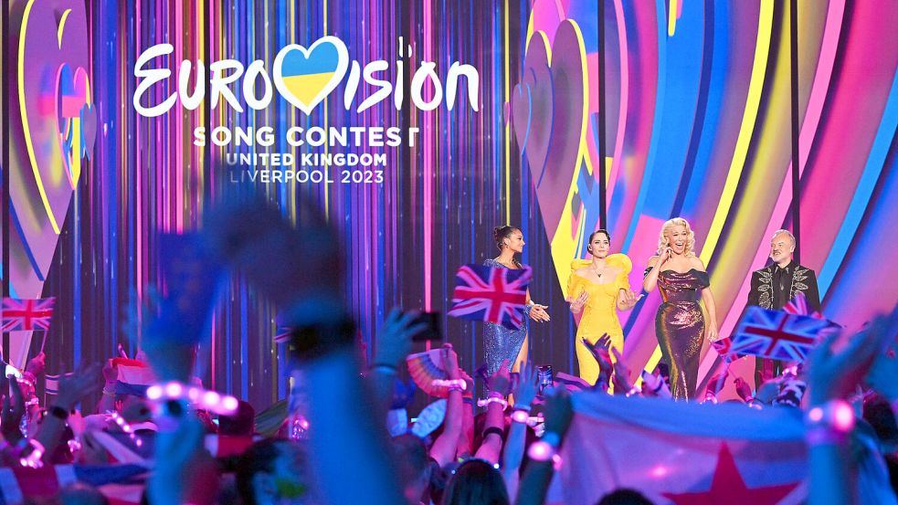 Wer schafft es 2024 auf die Eurovision-Song-Contest-Bühne? Die Suche nach dem deutschen Kandidaten hat begonnen. Foto: dpa/ Peter Kneffel