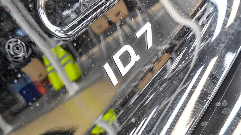 Made in Emden: der vollelektrische ID.7 von VW. Foto: Ortgies