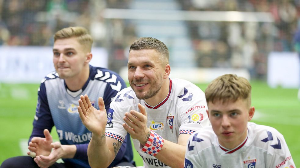 Lukas Podolski ist beim Turnier in Gummersbach wieder dabei. Foto: Imago