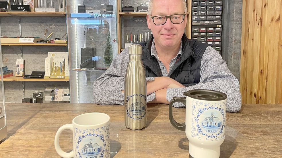 Markus Frerichs bietet bei Abegg Aurich-Becher an. Fotos: Boschbach