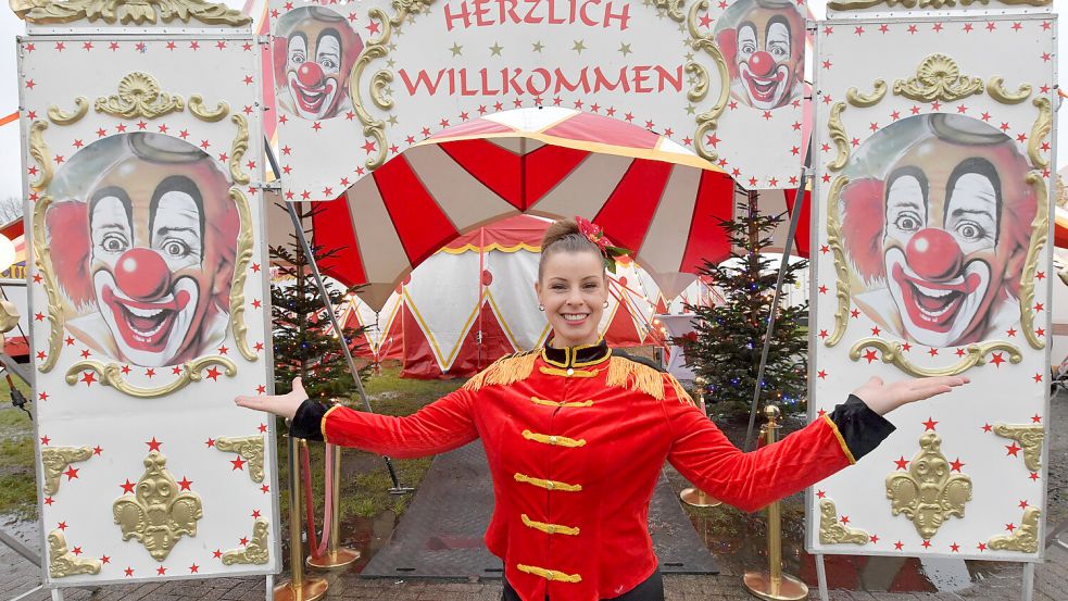 Der Weihnachtszirkus gastiert bis zum 7. Januar in Emden. Foto: Ortgies