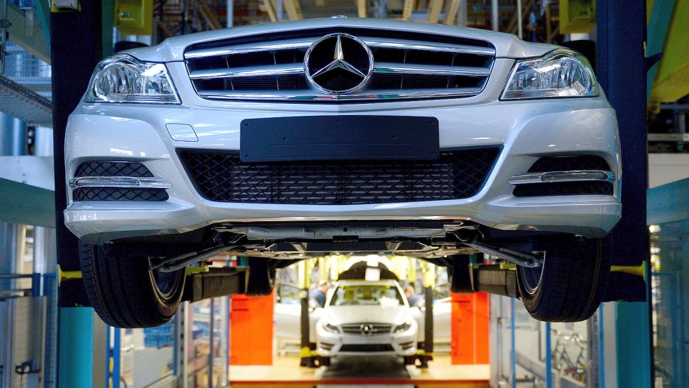 Mercedes-Benz muss Dieselautos zurückrufen. Foto: dpa/Sebastian Gollnow