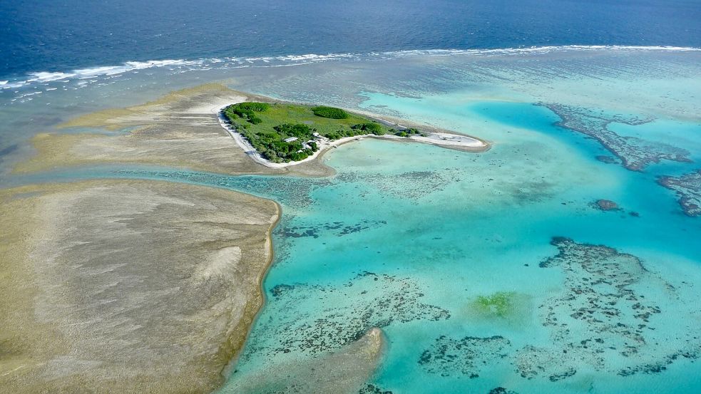 Koralleninseln sind besonders stark vom Klimawandel betroffen. Ihr Verschwinden könnte die Seegrenzen verschieben und zum geopolitischen Problem werden. Foto: University of Sydney