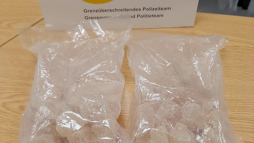 Rund 1,5 Kilogramm MDMA (Grundstoff zur Herstellung von Ecstasy) wurden bei dem Mann entdeckt. Foto: Polizei