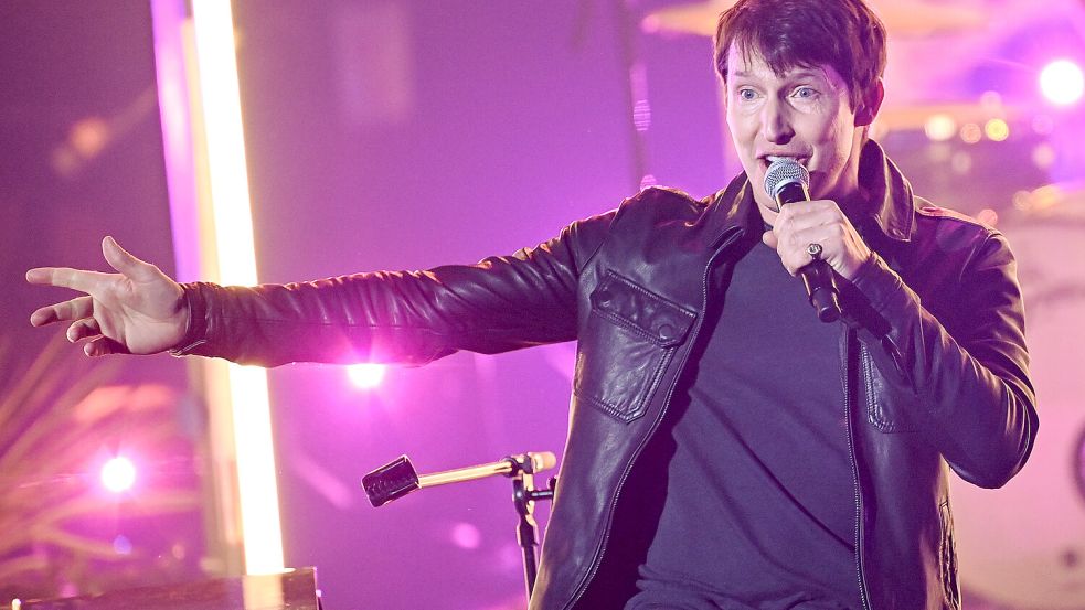 Für den Juli ist ein Open-Air-Konzert mit James Blunt in Lingen geplant. Dafür gibt es noch Tickets. Foto: Britta Pedersen/dpa