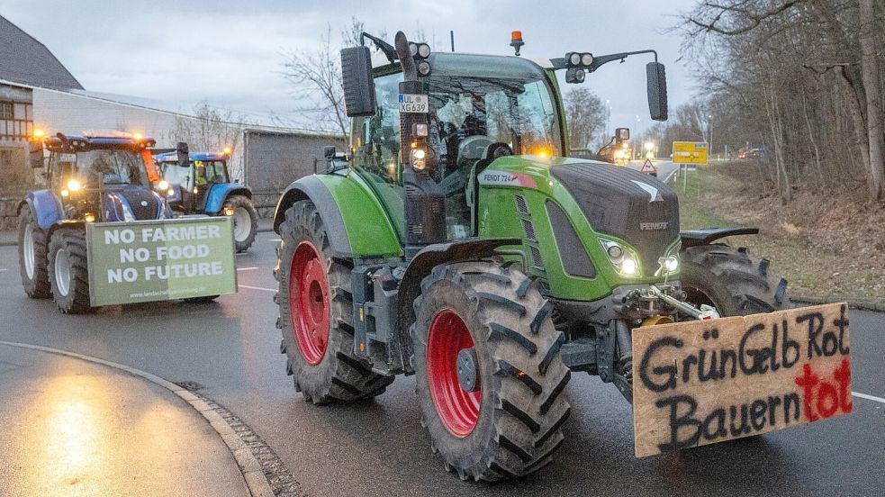 Der Deutsche Bauernverband hat zu einer Protestwoche aufgerufen, die seit Montag läuft. Aber warum sind die Bauern eigentlich so erzürnt? Foto: Stefan Puchner/dpa