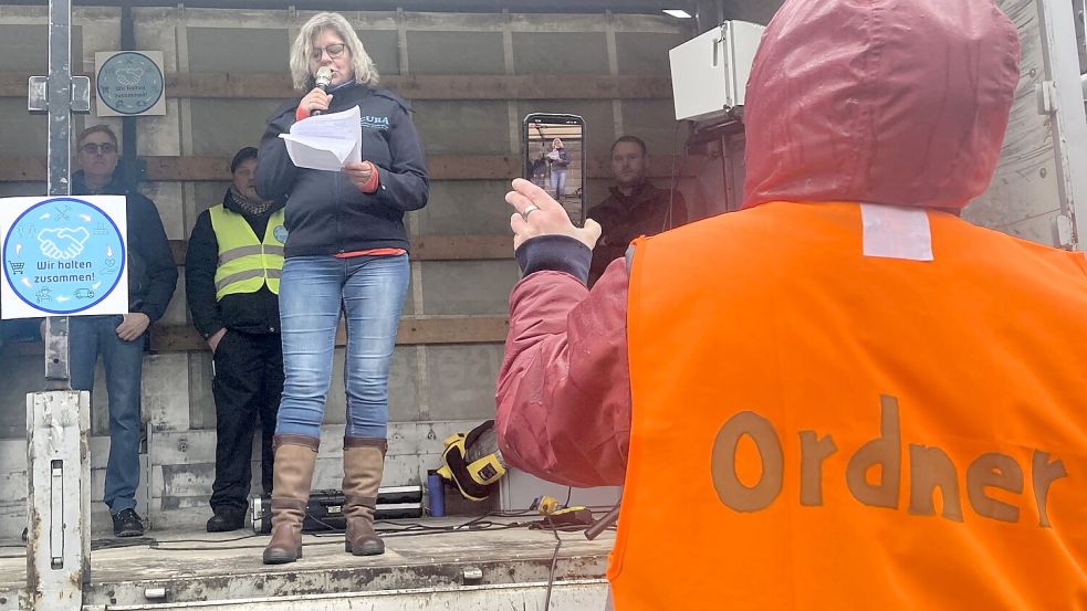 Anja Vigano, Geschäftsführerin der Cura Ambulante Alten- und Krankenpflege in Großheide. Foto: Böning